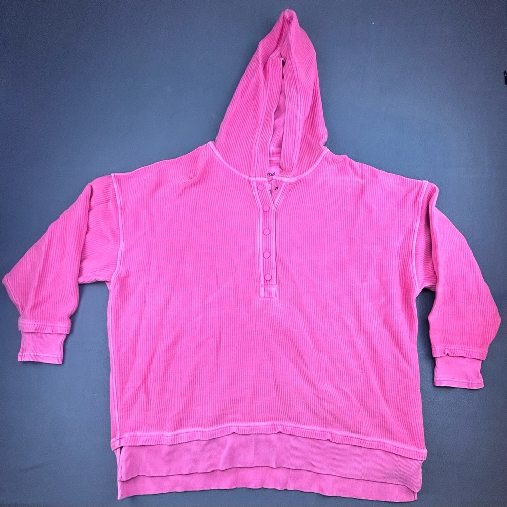 Aerie Pink Hooded Sweater